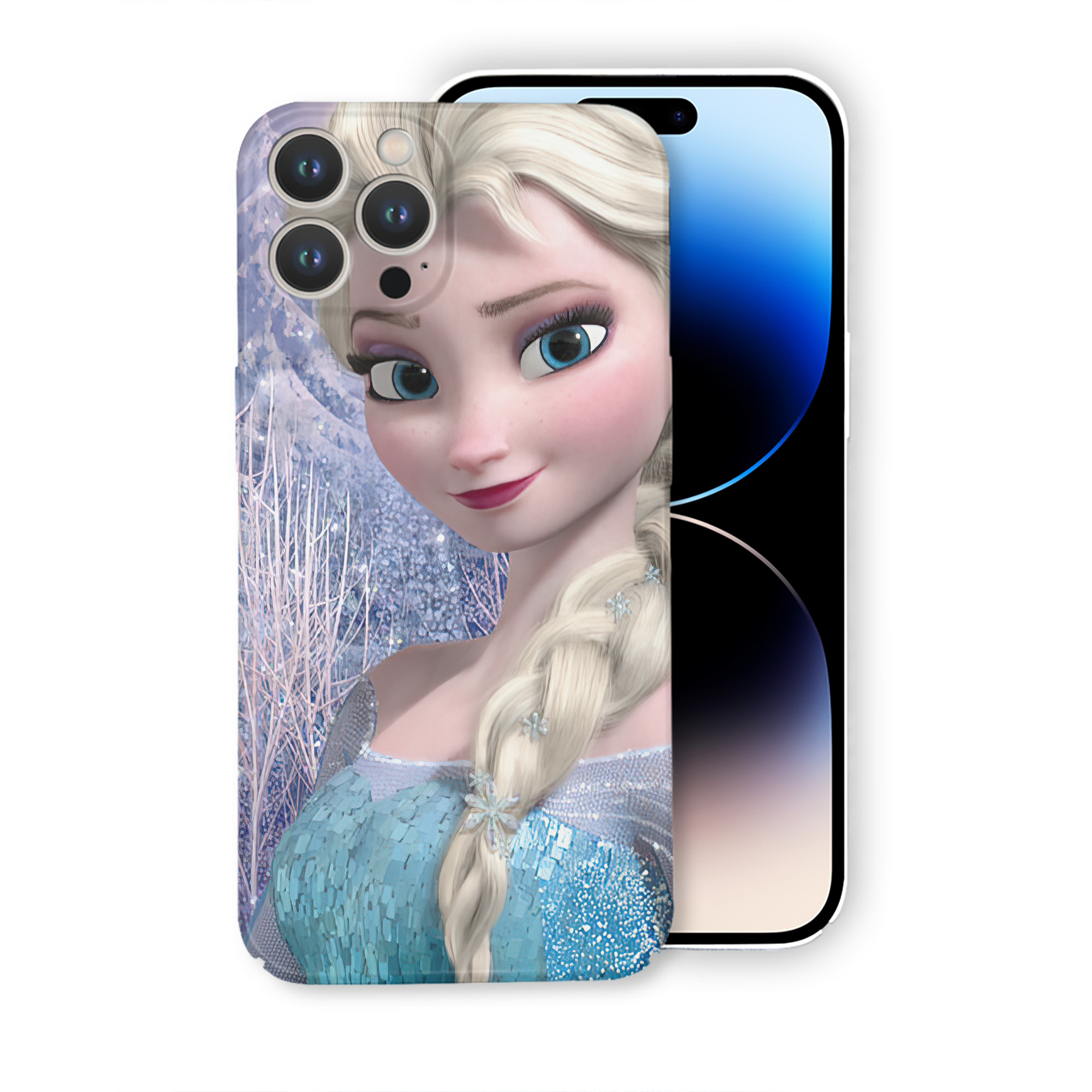 （画像用） アナと雪の女王 アンナ エルサ Frozen Anna Elsa 【iPhone 14シリーズ対応】ハードケース
